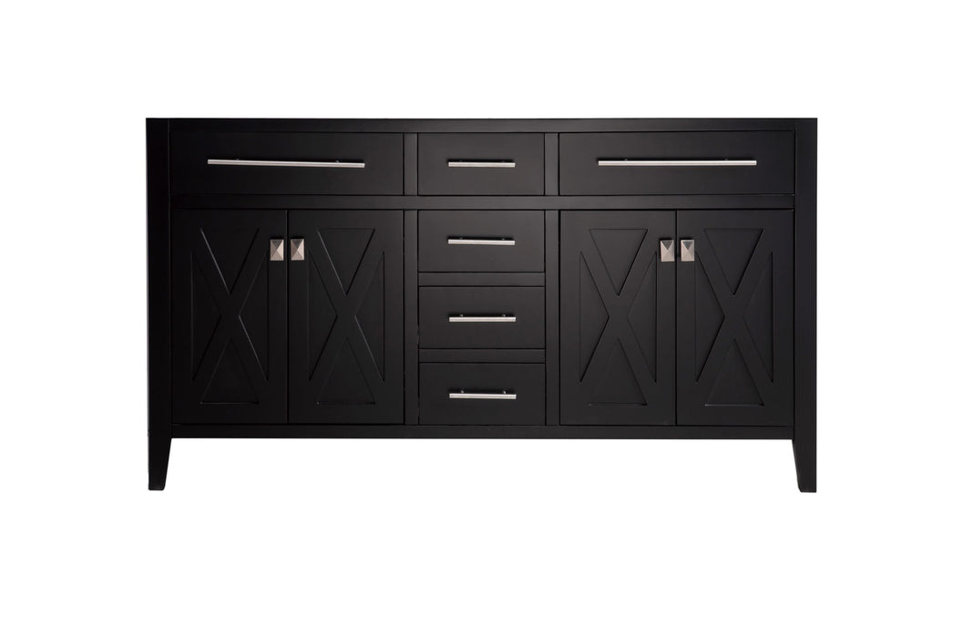 Laviva 313YG319-60 Wimbledon 60" Double Sink Bathroom Vanity Cabinet