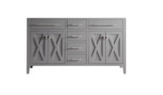 Laviva 313YG319-60 Wimbledon 60" Double Sink Bathroom Vanity Cabinet (image 6)
