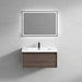 Bella 36" Floating Vanity in Red Oak with Acrylic Double Sink - Better Vanity