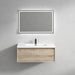 Bella 42" Floating Vanity in Light Oak with Acrylic Double Sink - Better Vanity
