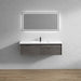 Bella 60" Floating Vanity in Smoke Oak with Acrylic Single Sink - Better Vanity