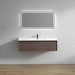 Bella 60" Floating Vanity in Red Oak with Acrylic Single Sink - Better Vanity