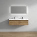 Bella 60" Floating Vanity in White Oak with Acrylic Double Sink - Better Vanity