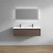 Bella 60" Floating Vanity in Red Oak with Acrylic Double Sink - Better Vanity