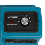 4 x 2480a blue hepa air scrubber speed close up.