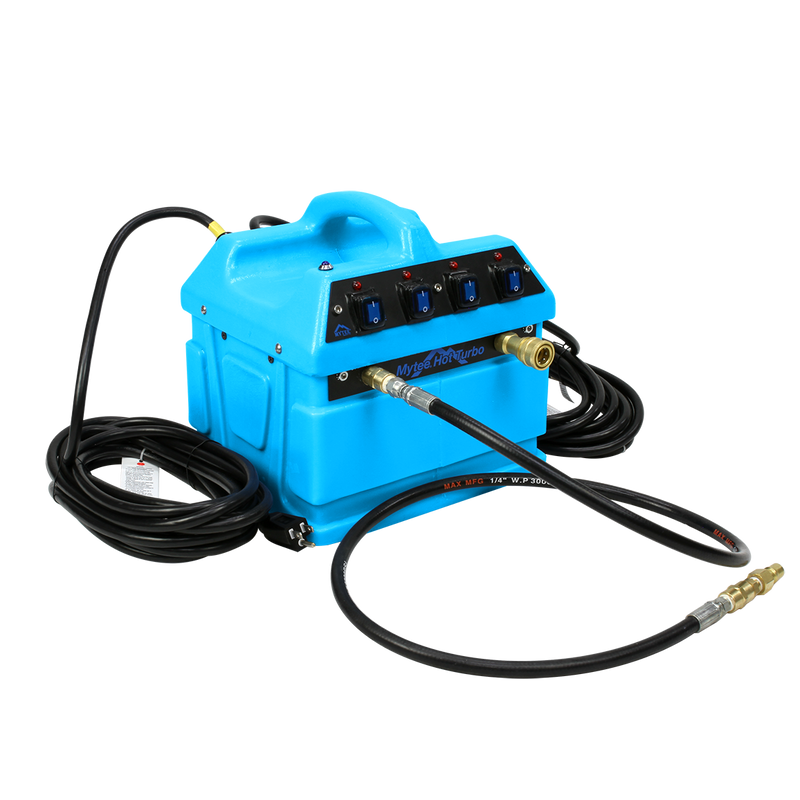Mytee 480-120 Hot Twin Turbo Portable Heater, 4800 total watts