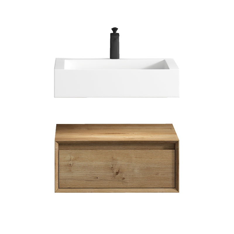 Alysa 24"-84" Floating Vanity with Reinforced Acrylic Sink