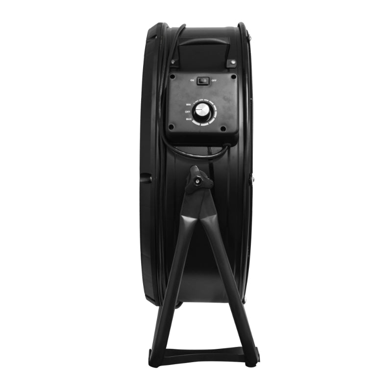 6 fd 630d drum fan left side view.