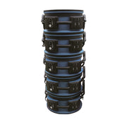 6 x 47atr axial air mover fan stacked view.