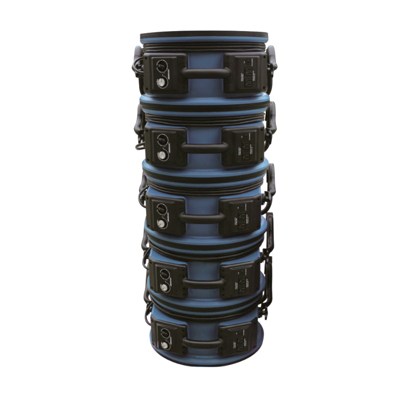 6 x 47atr axial air mover fan stacked view.