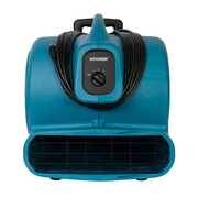 7 p 830h blue air mover front view wrap around.