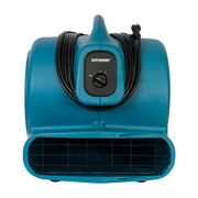 8 p 800 blue air mover front view wrap around.