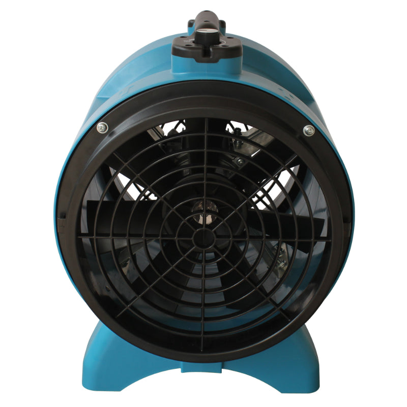 8 x 12 confined space ventilator fan back view.