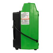 8 x 2480a green hepa air scrubber right side view.
