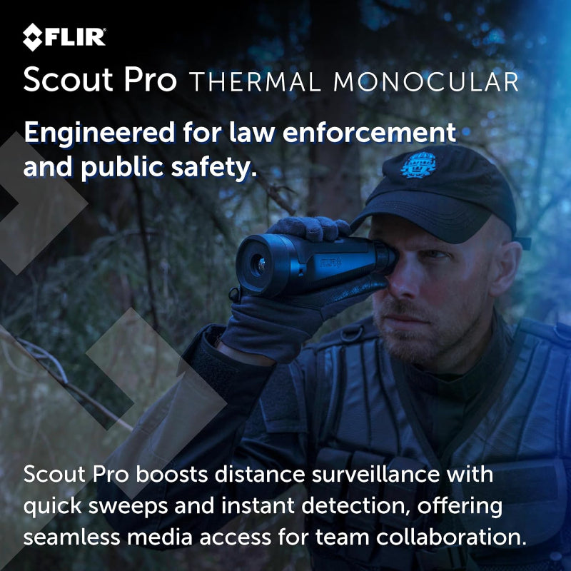FLIR Scout Pro 640x480 30 Hz Thermal Imaging Monocular for Law Enforcement (image 7)