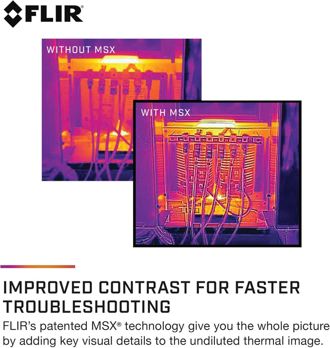 FLIR E96 Advanced Thermal Imaging Camera 640 x 480 30 Hz with Thermal Studio Pro Software UltraMax and NIST Calibration