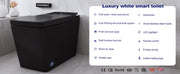 T2605 Matte Black Smart Toilet with LED Screen & Bidet (image 2)