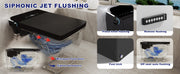 T2605 Matte Black Smart Toilet with LED Screen & Bidet (image 3)