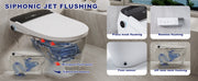T105 White Smart Toilet with LED Screen & Bidet (image 3)