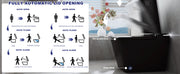 T2605 Matte Black Smart Toilet with LED Screen & Bidet (image 4)