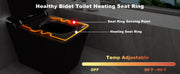 T2605 Matte Black Smart Toilet with LED Screen & Bidet (image 5)