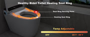 T105 White Smart Toilet with LED Screen & Bidet (image 5)