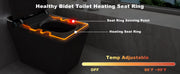 T2605 Matte Gray Smart Toilet with LED Screen & Bidet (image 5)
