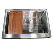 Nantucket Sinks AP-PS-3221-16 Prepstation Single Bowl Undermount Kitchen Sink (image 3)