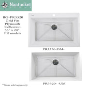 Nantucket Sinks BG-PR3320 Bottom Grid (image 2)