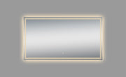 Luna Polished Edge Back-lit LED Mirror for Bathroom Vanity and Wall Mounting (image 2)