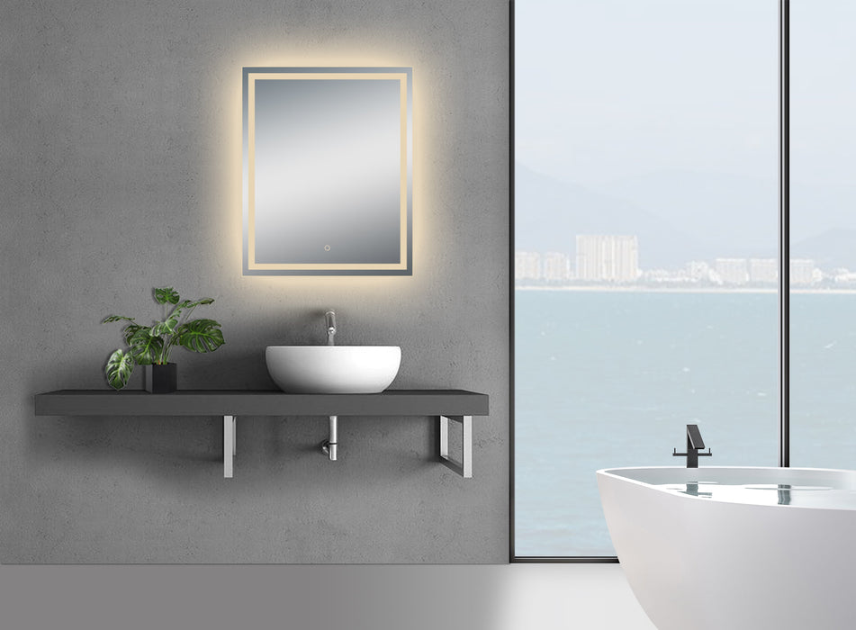 Twinkle Modern & Contemporary Lighted Bathroom Mirror