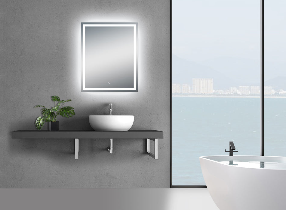 Twinkle Modern & Contemporary Lighted Bathroom Mirror
