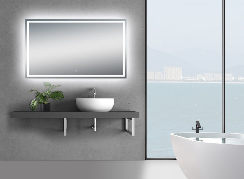 Twinkle Modern & Contemporary Lighted Bathroom Mirror (image 7)