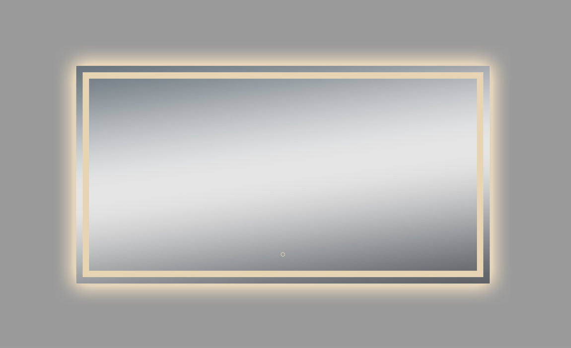 Twinkle Modern & Contemporary Lighted Bathroom Mirror