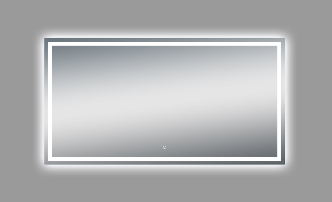 Twinkle Modern & Contemporary Lighted Bathroom Mirror