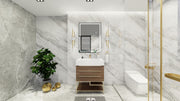 Bethany 30" Freestanding Modern Vanity in Rosewood