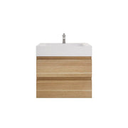 Monterey 30" Wall Mounted Vanity with Reinforced Acrylic Sinks (image 1)