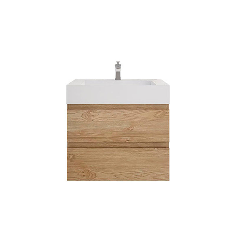 Monterey 30" Wall Mounted Vanity with Reinforced Acrylic Sinks