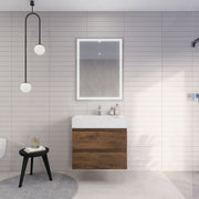 Monterey 30" Wall Mounted Vanity with Reinforced Acrylic Sinks (image 7)