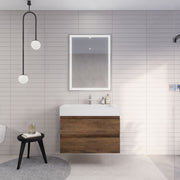 Monterey 36" Wall Mounted Vanity with Reinforced Acrylic Sinks (image 6)