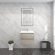 BOW 24" Single Sink Vanity in Teak Oak - Better Vanity