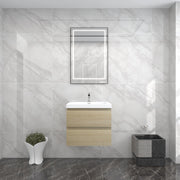 BOW 24" Single Sink Vanity in White Oak - Better Vanity