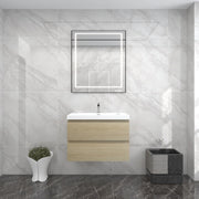BOW 30" Single Sink Vanity in White Oak - Better Vanity