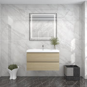 BOW 36" Single Sink Vanity in White Oak - Better Vanity