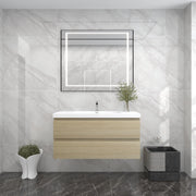 BOW 42" Single Sink Vanity in White Oak - Better Vanity