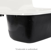 Nantucket Sinks CI-2218WNRG 22" Cast Iron Wallmount Utility Sink (image 3)