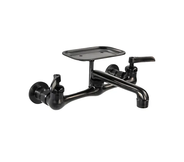 Nantucket Sinks CIF-2 Wall Mount Faucet with Soap Dish (image 4)
