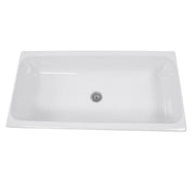 Nantucket Sinks Canal35-90 35.5" Rectangular Italian Fireclay Vessel Sink (image 2)