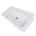Nantucket Sinks Canal35-90 35.5 Inch Rectangular Italian Fireclay Vessel Sink