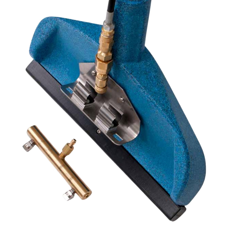Close up view of the valve on the TR1 9501FS A 500 psi Edic Carpet Wand.